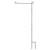 3-piece Black Flag Garden Breakdown Pole - 40": Perfect Addition for Your Garden!