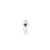 Glass Lantern Candle Holder - 6" - Clear