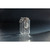 8.5" Clear Glass Rectangular Shaped Candle Holder