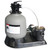 Get Crystal Clear Water with a 1.0 HP Sand Filter Combo for Above Ground Pools, 16-Inch - Pumping Capacity of 2400 Gallons per Hour