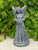 18'' Old Stone Finish Fairy with Dove Outdoor Patio Statue