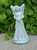 25'' Marble Finish Fairy with Dove Outdoor Patio Statue