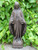 25" Burnt Umber Finished Virgin Mary Outdoor Patio Statue