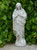 Sacred Heart of Mary Outdoor Patio Statue - 25' - Limestone Finish