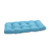 44" Blue Veranda UV/Fade Resistant Outdoor Patio Loveseat Cushion