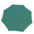 9ft Outdoor Patio Market Umbrella with Hand Crank and Tilt, Green