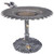 30.25" Bronze Oakland Contemporary Style Sunflower Bird Bath
