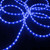 Commercial Length Incandescent Christmas Rope Lights - Blue - 100' - White Wire