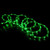 Commercial Length Incandescent Christmas Rope Lights - Green - 100' - White Wire