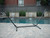 110" Black Squared Steel Hammock Stand With Hardware