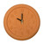 Stylish 12" Terra Cotta Embossed Sun Indoor/Outdoor Wall Clock - Easy-to-Read, Quartz Movement