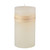 Traditional Ivory Cylindrical Outdoor Pillar Candle 6”