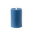 Blue Battery Operated Flameless LED Pillar Candle 6”