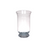 9.5" Clear Hand Blown Hurricane Glass Candle Holder