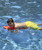 29" Red Underwater Swimming Pool Surf Board