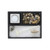 Elegant 7.75" Black and White Rectangular Tabletop Zen Garden Kit - Perfect for Home Decor and Gifts!