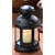 Colonial Candle Lantern - 9.5" - Black and Clear