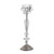 15.25" Contemporary Flower Candle Holder - Enhance Any Space with Flickering Ambiance