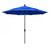 11ft Outdoor Sun Master Series Patio Umbrella: Crank Lift, Pacific Blue