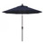 9ft Outdoor Sun Master Series Patio Umbrella: Crank Lift, Navy Blue