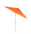 9ft Outdoor Sun Master Series Patio Umbrella  With Crank Lift and Collar-Tilt System, Orange
