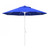 9ft Outdoor Sun Master Series Patio Umbrella With Crank Lift and Collar-Tilt System, Pacific Blue