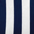 14" x 20" Blue and White Vertical Stripes Outdoor Throw Pillow