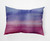 14" x 20" Pink and Purple Painted Sunset Outdoor Throw Pillow