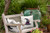 16" x 16" White and Black Cat Behind The Hat Outdoor Throw Pillow