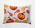 14" x 20" Ivory and Orange Gourds Galore Outdoor Throw Pillow