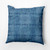 16" x 16" Blue Patina Square Outdoor Throw Pillow