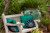 20" x 20" Green and Blue Sailor's Delight Outdoor Throw Pillow