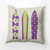 16" x 16" Purple and Green Triple Surf Outdoor Throw Pillow