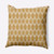 16" x 16" White and Yellow Westminster Geometric Pattered Outdoor Throw Pillow