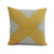 16" Orange Square Decorative Indoor Throw Pillow with Lifeflor Design - Down Alternative Filler