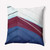 18" x 18" Blue and Red Boat Bow Left Outdoor Throw Pillow