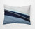 14" x 20" Blue and White Boat Bow Rectangular Outdoor Throw Pillow