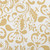 18" x 18" Yellow and White Aurora Outdoor Throw Pillow