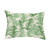 14" x 20" Green and White Spikey Rectangular Outdoor Throw Pillow