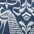 16" x 16" Blue and White Crown Outdoor Throw Pillow