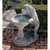 37.5" Thirsty Dog Fountain Outdoor Garden Statue