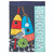 Double Applique Nautical Birdhouses Outdoor Flag 42" x 29"- Welcome Decor for a Positive Atmosphere