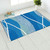22" x 34" Blue and White Tranquility Bay Indoor/Outdoor Area Rug