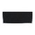 22" x 60" Charcoal Black Ribbed Walk Off Rectangular Utility Runner