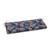 45" Red and Blue Paisley Patio UV Resistant Bench Cushion