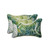 Tropical Corded Rectangular Throw Pillows - 18.5" - Green and White - Set of 2