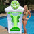 Inflatable Margarita Swimming Pool Float - 74" - Green and White