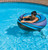 Add Some Power To Your Pool Time Fun with the 42" Blue and Purple Inflatable Power Blaster Inner Tube