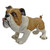 11.5" British Bulldog Outdoor Garden Statue