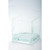 6" Clear Transparent Square Glass Pillar Candle Holder